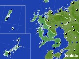 長崎県のアメダス実況(風向・風速)(2018年06月26日)