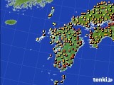 アメダス実況(気温)(2018年06月27日)