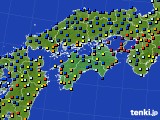 2018年06月28日の四国地方のアメダス(日照時間)