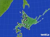 北海道地方のアメダス実況(降水量)(2018年06月29日)