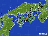 四国地方のアメダス実況(降水量)(2018年06月29日)