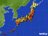 2018年06月29日のアメダス(気温)