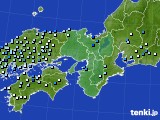 近畿地方のアメダス実況(降水量)(2018年06月30日)