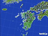 九州地方のアメダス実況(降水量)(2018年06月30日)