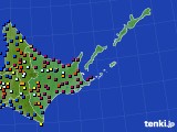 道東のアメダス実況(日照時間)(2018年06月30日)