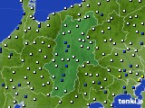 長野県のアメダス実況(風向・風速)(2018年06月30日)