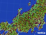 北陸地方のアメダス実況(日照時間)(2018年07月01日)