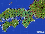 近畿地方のアメダス実況(日照時間)(2018年07月01日)
