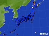 アメダス実況(日照時間)(2018年07月06日)