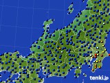 北陸地方のアメダス実況(日照時間)(2018年07月07日)