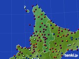 道北のアメダス実況(日照時間)(2018年07月08日)