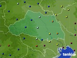 埼玉県のアメダス実況(日照時間)(2018年07月08日)