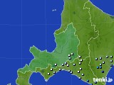2018年07月09日の道央のアメダス(降水量)