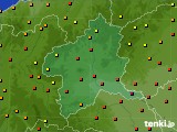 群馬県のアメダス実況(気温)(2018年07月10日)