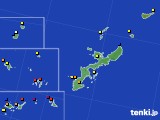 沖縄県のアメダス実況(風向・風速)(2018年07月10日)