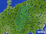 2018年07月12日の長野県のアメダス(日照時間)