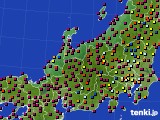 北陸地方のアメダス実況(日照時間)(2018年07月14日)