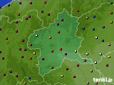 2018年07月14日の群馬県のアメダス(日照時間)