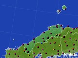 島根県のアメダス実況(日照時間)(2018年07月14日)