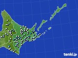 道東のアメダス実況(降水量)(2018年07月15日)