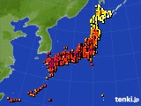 アメダス実況(気温)(2018年07月19日)