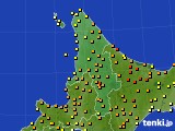 道北のアメダス実況(気温)(2018年07月20日)