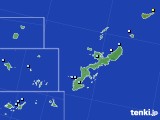 沖縄県のアメダス実況(降水量)(2018年07月21日)
