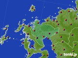 2018年07月21日の佐賀県のアメダス(気温)