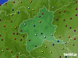 群馬県のアメダス実況(日照時間)(2018年07月22日)