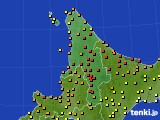 道北のアメダス実況(気温)(2018年07月26日)