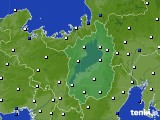 滋賀県のアメダス実況(風向・風速)(2018年07月27日)