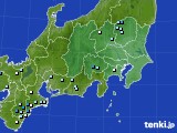 関東・甲信地方のアメダス実況(降水量)(2018年07月29日)