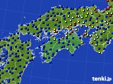 2018年07月29日の四国地方のアメダス(日照時間)