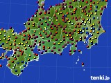 東海地方のアメダス実況(日照時間)(2018年07月30日)