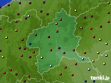 2018年07月30日の群馬県のアメダス(日照時間)