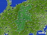 長野県のアメダス実況(風向・風速)(2018年07月30日)