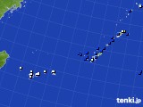 沖縄地方のアメダス実況(風向・風速)(2018年08月02日)