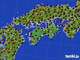 2018年08月04日の四国地方のアメダス(日照時間)