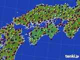 2018年08月06日の四国地方のアメダス(日照時間)