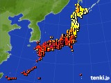 2018年08月06日のアメダス(気温)