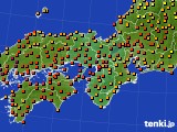 2018年08月07日の近畿地方のアメダス(気温)