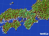 2018年08月08日の近畿地方のアメダス(気温)