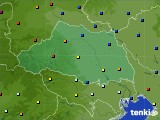 埼玉県のアメダス実況(日照時間)(2018年08月09日)