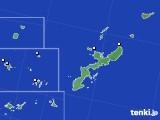 沖縄県のアメダス実況(降水量)(2018年08月11日)