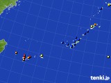 沖縄地方のアメダス実況(日照時間)(2018年08月11日)