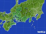 東海地方のアメダス実況(降水量)(2018年08月12日)