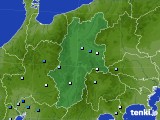 長野県のアメダス実況(降水量)(2018年08月12日)