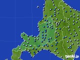 道央のアメダス実況(降水量)(2018年08月16日)