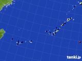 沖縄地方のアメダス実況(日照時間)(2018年08月16日)