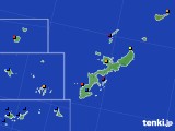 沖縄県のアメダス実況(日照時間)(2018年08月17日)